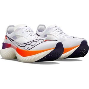 Saucony Women's 9.5 White Vizired Endorphin Elite Running Shoes Athletic LB6-19